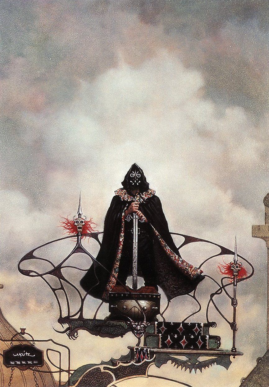 The cover art of Gene Wolfe's Shadow of the Torturer
